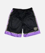 Adwysd Always Cozy Black/Purple Shorts