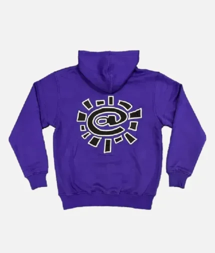 Adwysd Always Purple Up Zip Up Hoodie