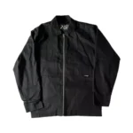 Adwysd Chain Harrington Black Jacket