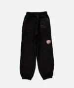 Adwysd Casual Black and Red Joggers