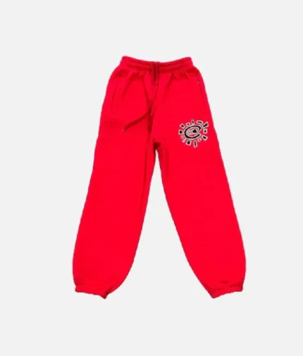 Adwysd Cozy Red Joggers