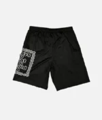 Adwysd Full Black Shorts