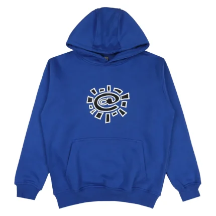 Adwysd Full Royal Blue Sun Hoodie