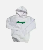 Adwysd Full White Hoodie