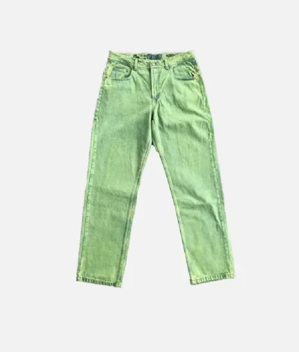 Adwysd Fresh Green Denim Jeans