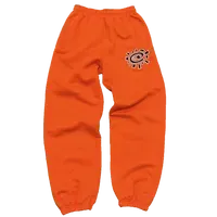 Adwysd Orange Embroidered Jogggerr