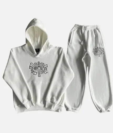 Adwysd Classic White Tracksuit