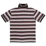 Adwysd Scholar Stripe Polo Brown/Red