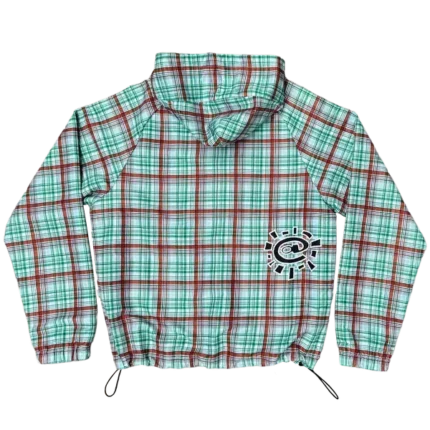 Adwysd Bandemic Jacke Green-Plaid