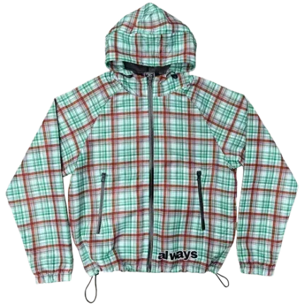 Adwysd Bandemic Jacke Green-Plaid